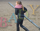 Badyhoeve is een terrein dat tot 3kinderen en hun pony's met de hond Djackson behoort.