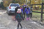 Badyhoeve is een terrein dat tot 3kinderen en hun pony's met de hond Djackson behoort.