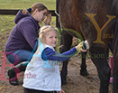 Badyhoeve is een terrein dat tot 3kinderen en hun pony's met de hond Djackson behoort.