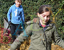 Badyhoeve is een terrein dat tot 3kinderen en hun pony's met de hond Djackson behoort.