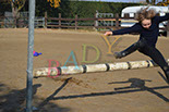 Badyhoeve is een terrein dat tot 3kinderen en hun pony's met de hond Djackson behoort.