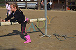 Badyhoeve is een terrein dat tot 3kinderen en hun pony's met de hond Djackson behoort.