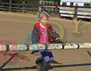 Badyhoeve is een terrein dat tot 3kinderen en hun pony's met de hond Djackson behoort.
