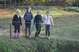 Badyhoeve is een terrein dat tot 3kinderen en hun pony's met de hond Djackson behoort.