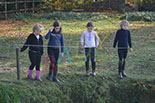 Badyhoeve is een terrein dat tot 3kinderen en hun pony's met de hond Djackson behoort.