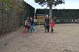 Badyhoeve is een terrein dat tot 3kinderen en hun pony's met de hond Djackson behoort.