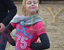 Badyhoeve is een terrein dat tot 3kinderen en hun pony's met de hond Djackson behoort.