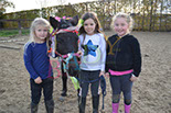 Badyhoeve is een terrein dat tot 3kinderen en hun pony's met de hond Djackson behoort.