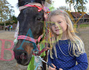 Badyhoeve is een terrein dat tot 3kinderen en hun pony's met de hond Djackson behoort.