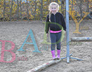 Badyhoeve is een terrein dat tot 3kinderen en hun pony's met de hond Djackson behoort.