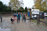 Badyhoeve is een terrein dat tot 3kinderen en hun pony's met de hond Djackson behoort.