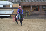 Badyhoeve is een terrein dat tot 3kinderen en hun pony's met de hond Djackson behoort.