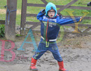 Badyhoeve is een terrein dat tot 3kinderen en hun pony's met de hond Djackson behoort.
