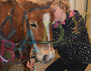 Badyhoeve is een terrein dat tot 3kinderen en hun pony's met de hond Djackson behoort.