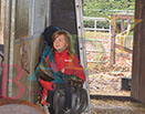 Badyhoeve is een terrein dat tot 3kinderen en hun pony's met de hond Djackson behoort.