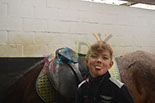 Badyhoeve is een terrein dat tot 3kinderen en hun pony's met de hond Djackson behoort.