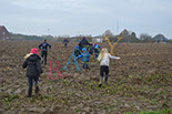Badyhoeve is een terrein dat tot 3kinderen en hun pony's met de hond Djackson behoort.