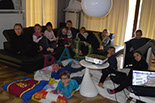 Badyhoeve is een terrein dat tot 3kinderen en hun pony's met de hond Djackson behoort.
