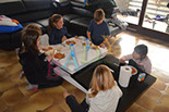 Badyhoeve is een terrein dat tot 3kinderen en hun pony's met de hond Djackson behoort.