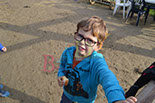 Badyhoeve is een terrein dat tot 3kinderen en hun pony's met de hond Djackson behoort.