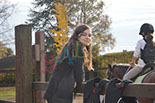 Badyhoeve is een terrein dat tot 3kinderen en hun pony's met de hond Djackson behoort.