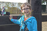 Badyhoeve is een terrein dat tot 3kinderen en hun pony's met de hond Djackson behoort.