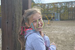Badyhoeve is een terrein dat tot 3kinderen en hun pony's met de hond Djackson behoort.