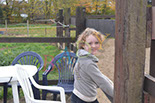 Badyhoeve is een terrein dat tot 3kinderen en hun pony's met de hond Djackson behoort.