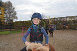 Badyhoeve is een terrein dat tot 3kinderen en hun pony's met de hond Djackson behoort.