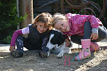 Badyhoeve van 3kinderen en de hond Djackson