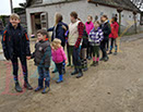Badyhoeve is een terrein dat tot 3kinderen en hun pony's met de hond Djackson behoort.