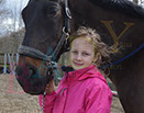 Badyhoeve is een terrein dat tot 3kinderen en hun pony's met de hond Djackson behoort.