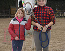 Badyhoeve is een terrein dat tot 3kinderen en hun pony's met de hond Djackson behoort.