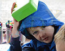 Badyhoeve is een terrein dat tot 3kinderen en hun pony's met de hond Djackson behoort.