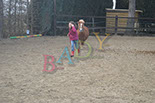 Badyhoeve is een terrein dat tot 3kinderen en hun pony's met de hond Djackson behoort.