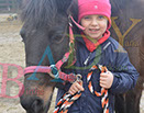 Badyhoeve is een terrein dat tot 3kinderen en hun pony's met de hond Djackson behoort.