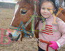 Badyhoeve is een terrein dat tot 3kinderen en hun pony's met de hond Djackson behoort.