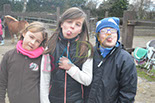 Badyhoeve is een terrein dat tot 3kinderen en hun pony's met de hond Djackson behoort.