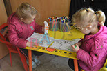 Badyhoeve is een terrein dat tot 3kinderen en hun pony's met de hond Djackson behoort.