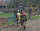 Badyhoeve is een terrein dat tot 3kinderen en hun pony's met de hond Djackson behoort.