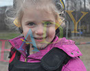 Badyhoeve is een terrein dat tot 3kinderen en hun pony's met de hond Djackson behoort.