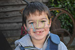 Badyhoeve is een terrein dat tot 3kinderen en hun pony's met de hond Djackson behoort.