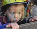Badyhoeve is een terrein dat tot 3kinderen en hun pony's met de hond Djackson behoort.