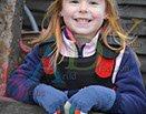 Badyhoeve is een terrein dat tot 3kinderen en hun pony's met de hond Djackson behoort.